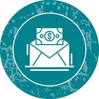 Mail Coin Vector Icon