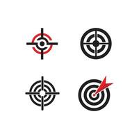 Target icon vector