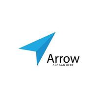 Arrow ilustration logo vector