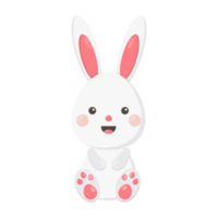 icône de lapin blanc. png