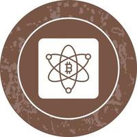 Bitcoin Science Vector Icon