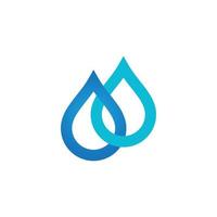 water drop Logo vector