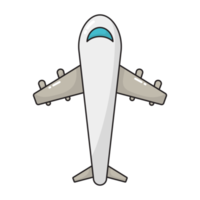 ícone de avião de viagem. png