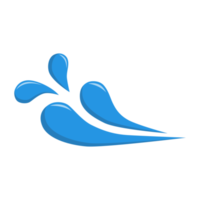 water splash icon or logo. png