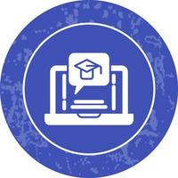 E Learning Vector Icon