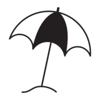 icône de parapluie de plage. png