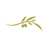 olive logo template vector