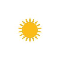 sun ilustration logo vector