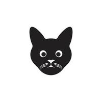 Cat logo illustration icon vector