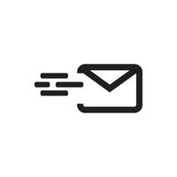 mail logo icon vector