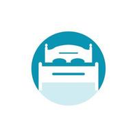 bed logo vector