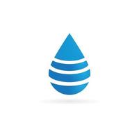 water drop Logo vector