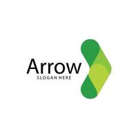 Arrow ilustration logo vector