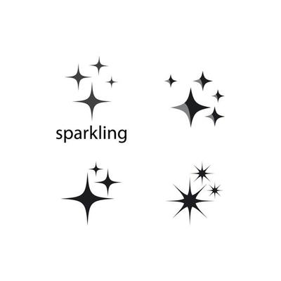 sparkling icon template