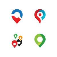 Location point Logo vector