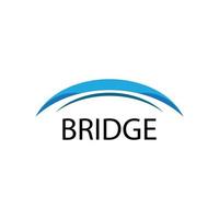 Bridge Logo Template vector