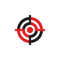 Target icon vector