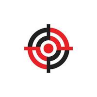 Target icon vector