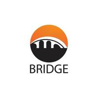 Bridge Logo Template vector