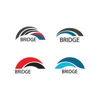 Bridge Logo Template vector