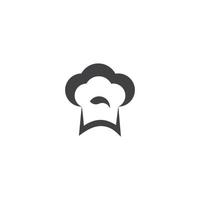 plantilla de logotipo de sombrero de chef vector