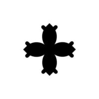Plus icon. Cross sign. Simple style Christian holiday poster background symbol. Add button. Plus logo design element. Plus t-shirt printing. Vector for sticker.