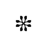 Hashtag icon. Simple style social media poster background symbol. Hashtag brand logo design element. Hashtag t-shirt printing. vector for sticker.
