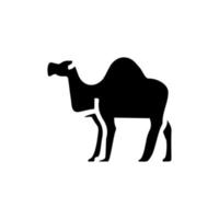 Camel icon. Simple style Camel travel poster background symbol. Camel brand logo design element. Camel t-shirt printing. vector for sticker.