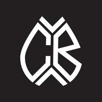 cb letter logo design.cb creative initial cb letter logo design. concepto de logotipo de letra de iniciales creativas cb. vector