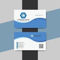 professional business card template vector