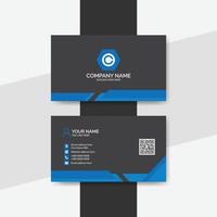 Modern business card template vector