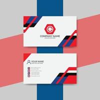 Modern business card template vector