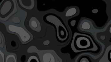 Black paper cut background. Abstract realistic paper cut decoration textured with wavy layers. Cover layout template. Material design concept. Minimalistic design for business presentations, flyers photo