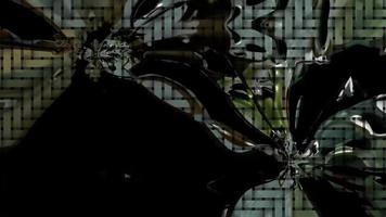 Geometric Abstract Pattern Digital Rendering photo