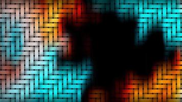 Geometric Abstract Pattern Digital Rendering photo