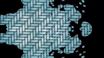 Geometric Abstract Pattern Digital Rendering photo
