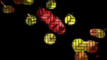 Geometric Abstract Pattern Digital Rendering photo