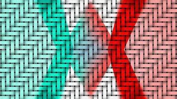 Geometric Abstract Pattern Digital Rendering photo
