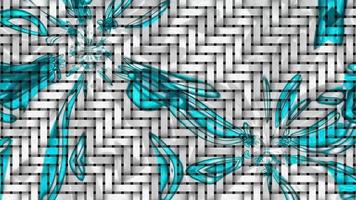 Geometric Abstract Pattern Digital Rendering photo