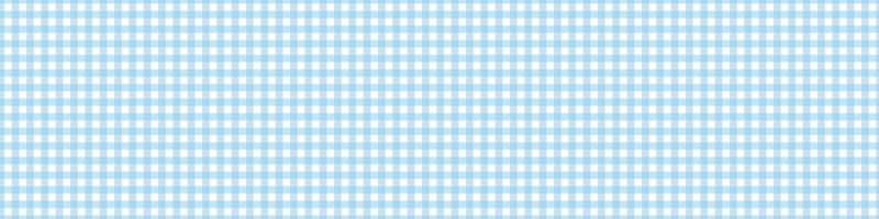 Gingham blue picnic pattern. Tablecloth for easter table. Texture for plaid. Vector illustration