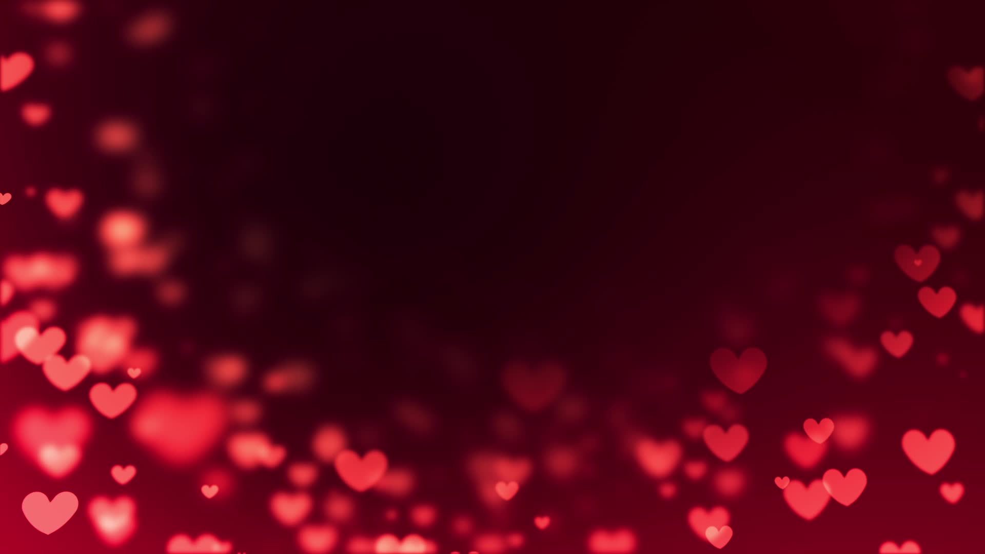 Valentine Heart Falling Background 18891304 Stock Video at Vecteezy