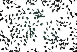 Light BLUE vector template with memphis shapes.