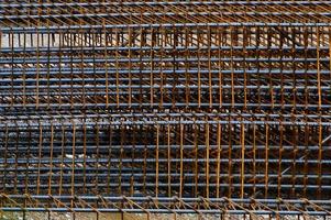Armor. of iron for reinforced concrete building use photo