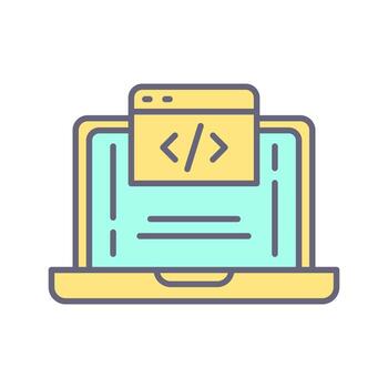 Coding Vector Icon