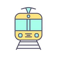 Tram Vector Icon