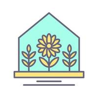 Farm House Vector Icon