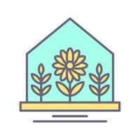 Farm House Vector Icon