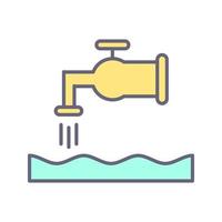 Water House Vector Icon