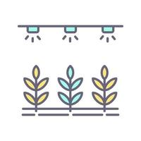 Irrigation System Vector Icon