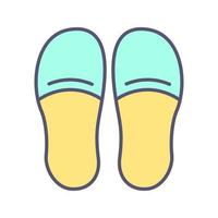 Slippers Vector Icon